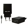 Carregador de viagem Beline Beli0011 — 2 portas USB, cabo microUSB, saída 2A, preto