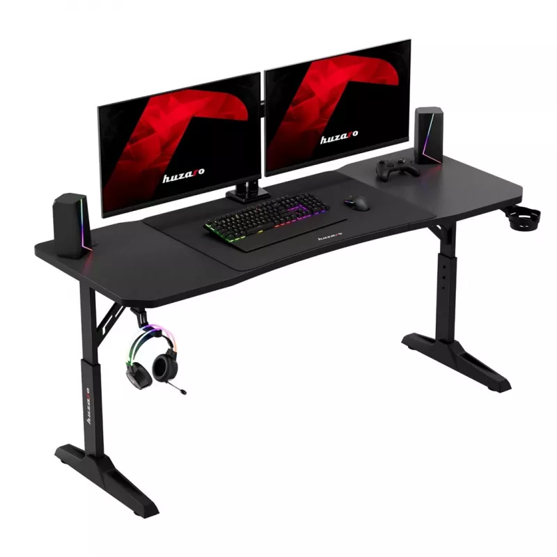 Secretária gaming Huzaro Hero 4.6 preta