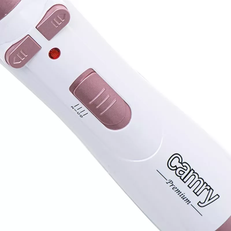 Conjunto de styling de cabelo Camry CR 2021 — modelador a vapor, 1000 W, 3 níveis de calor, cinzento/azul/preto
