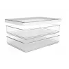 ROTHO Rondo Loft – recipiente de armazenamento de alimentos – 2 x 0,85 l