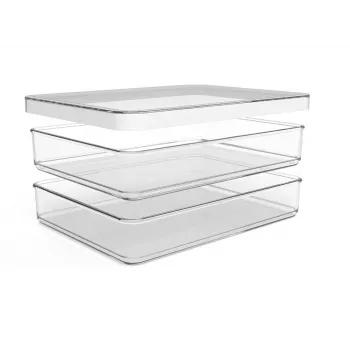 ROTHO Rondo Loft – recipiente de armazenamento de alimentos – 2 x 0,85 l