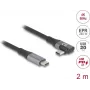 Cabo USB DeLOCK 81132 2m USB C preto 20 Gbit/s