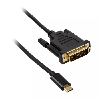 Cabo DVI Akasa AK-CBCA10-18BK 1,8 m DVI-D Preto