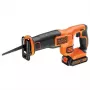 Black & Decker BDCR18-QW Serra sabre preto, laranja