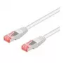 Cabo de rede Ethernet Wentronic 93856 branco