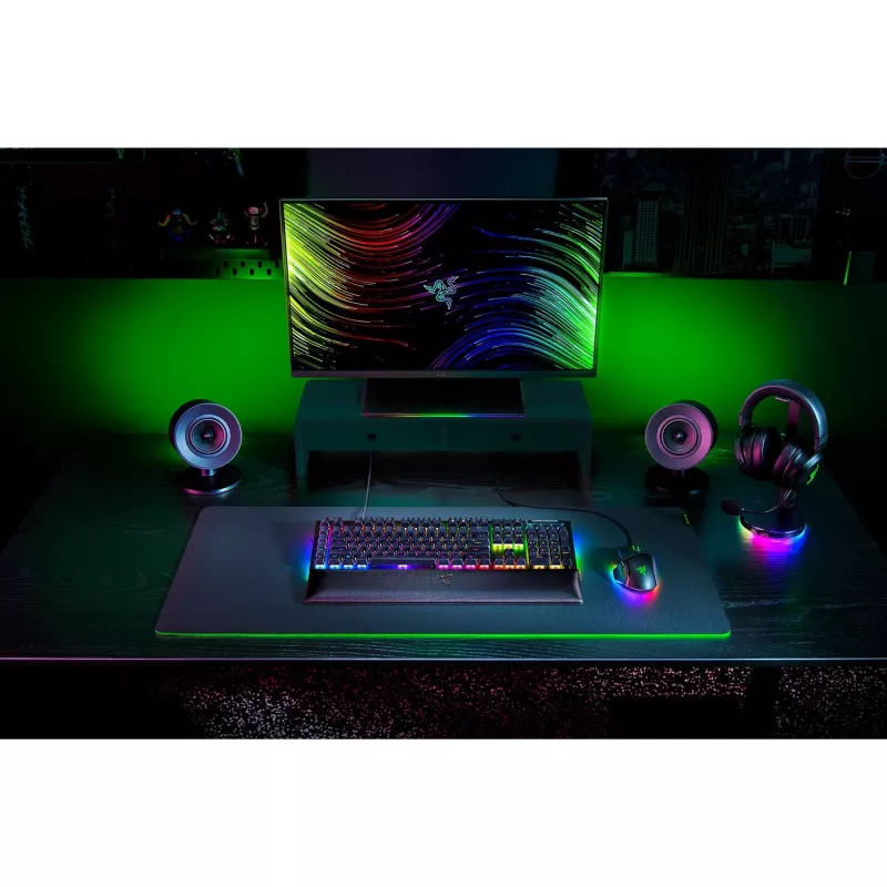 Razer BlackWidow V4 - Switch amarelo linear - Teclado mecânico para gaming