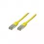 S/CONN cabo de rede RJ45 2m amarelo Cat6 S/FTP S-CONN 2m RJ45