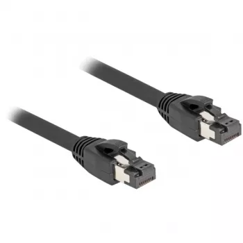 Cabo de rede DeLOCK RJ45 Cat.8.1 15 m preto