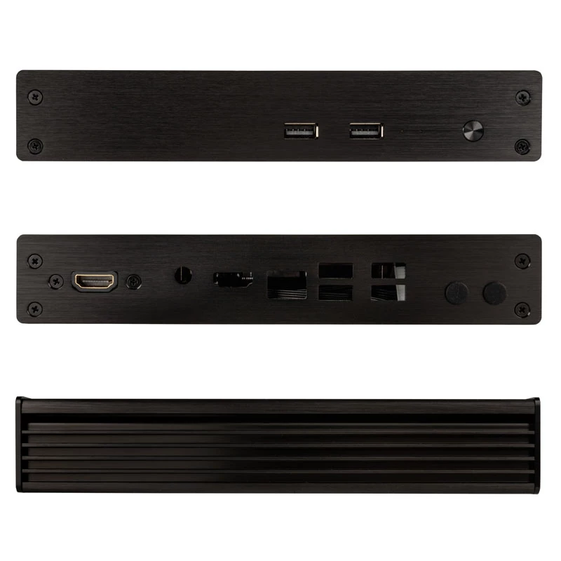 Caixa de servidor Akasa Plato NE Rack preto, formato rack