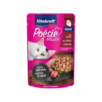 VITAKRAFT POESIE DELICE hearts - Alimento húmido para gatos - 85 g
