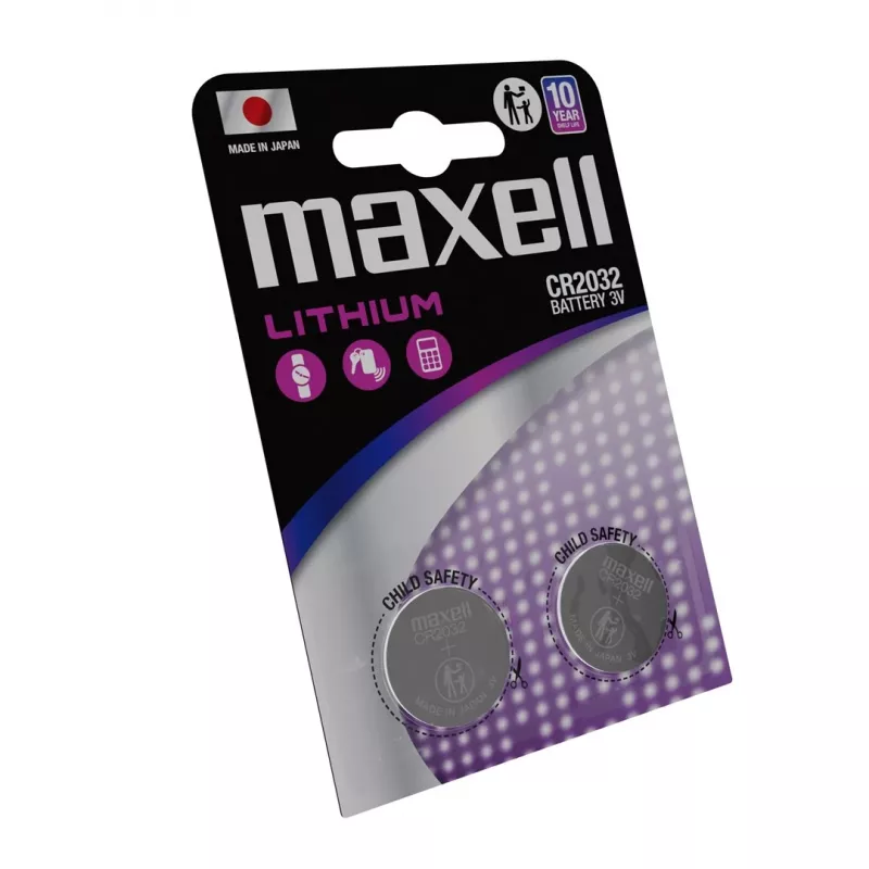 Pilha MAXELL CR2032 especial 2 unid.