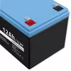 Bateria Qoltec LiFePO4 Fosfato de ferro-lítio 12,8 V 12 Ah 153,6 Wh com BMS