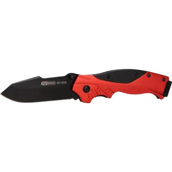 Faca de lâmina retrátil ks tools 907.2225 — lâmina de 34 mm, mecanismo de bloqueio