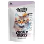 Comida húmida para gatos TufTuf TUF TUF com corações de frango, 100 g saco, alimento completo para gatos adultos
