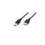 Digitus AK-112331 cabo de extensão USB 3.0, USB-A macho para USB-A fêmea, 3 m, preto