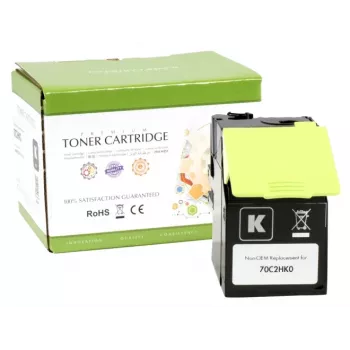 Compatível Static-Control Lexmark 702HK (70C2HK0) preto, 4000 páginas