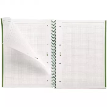 Caderno MIQUELRIUS College Emotions 1 quadriculado DIN A4 margem interior (A460459)