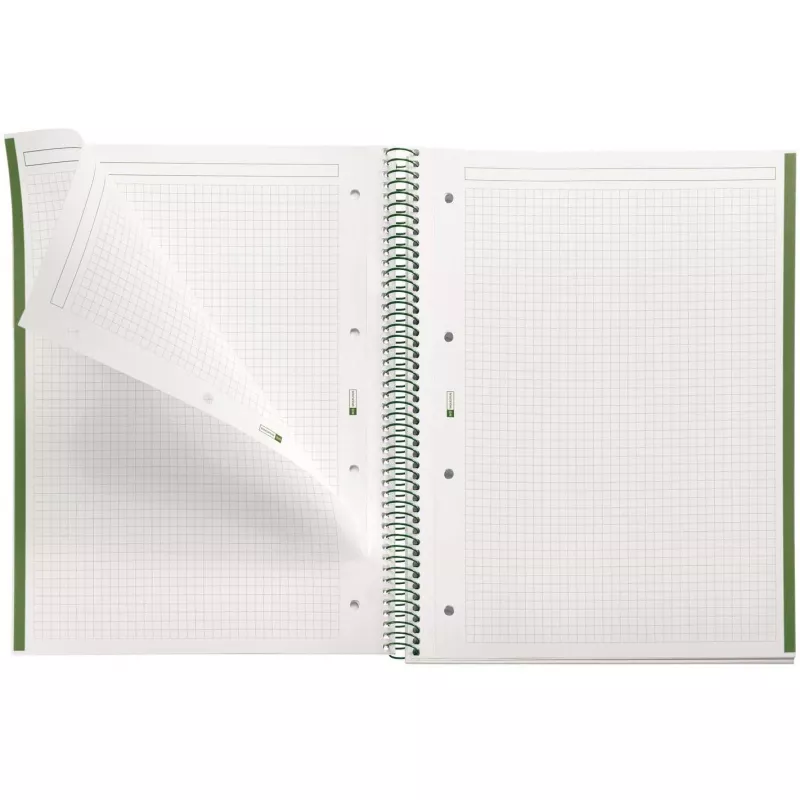 Caderno MIQUELRIUS College Emotions 1 quadriculado DIN A4 margem interior (A460459)