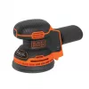 Lixadeira orbital portátil Black & Decker BDCROS18N-XJ 12000 rpm preto, laranja