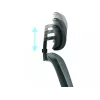 Cadeira gaming Sandberg ErgoFusion Basic assento acolchoado encosto em malha preto
