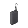 Powerbank Xiaomi 20000mAh com cabo integrado, cinzento-escuro, modelo 61828