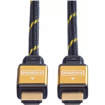Cabo HDMI High Speed com Ethernet ROLINE - cabo HDMI com Ethernet