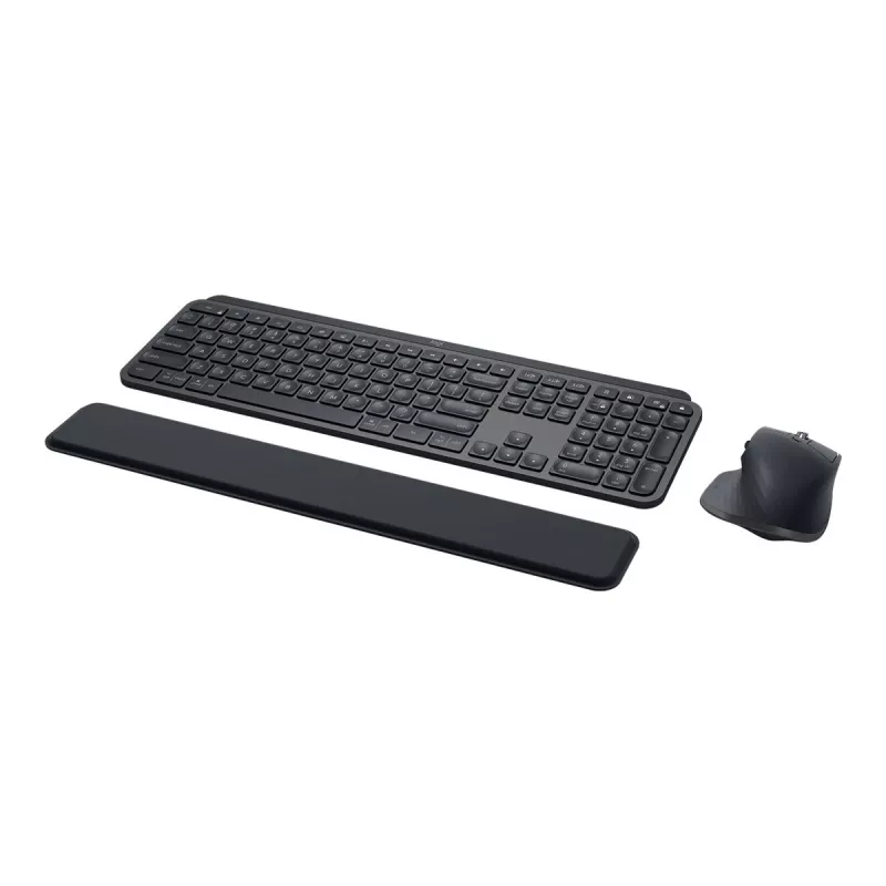 Logitech MX Keys combo for Business Gen 2 teclado e rato incluídos escritório RF Wireless + Bluetooth AZERTY francês grafite
