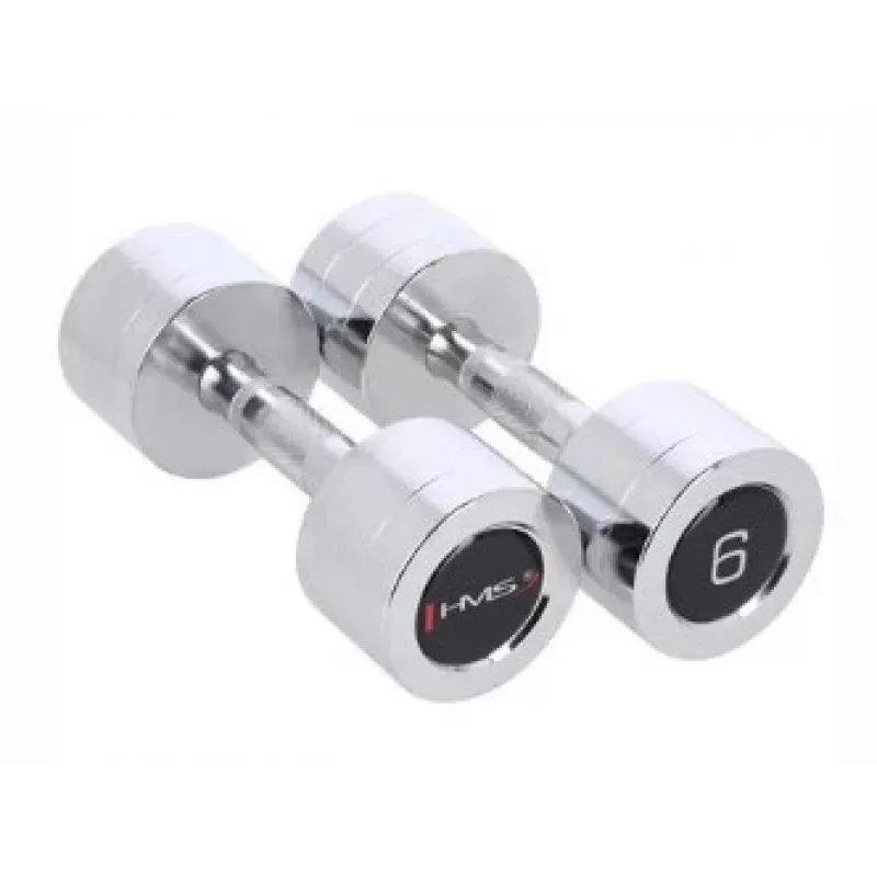 HMS Fitness CHD06 Haltere de peso fixo 6 kg 2 unid.