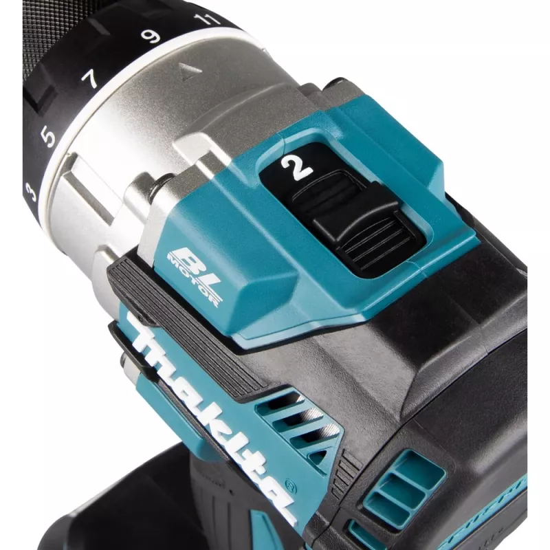 Makita DDF489RTJ Aparafusadora/Chave de impacto 1800 rpm Preto, Azul, Aço