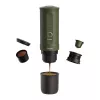 Máquina de café OUTIN Outin Nano preto, verde — café moído, 20 bar, bateria 7500 mAh, 0,67 kg