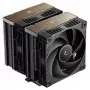 Arrefecedor de ar DeepCool AK620 G2, ventoinha de 120 mm, compatível com LGA1700/1200/115x e AM4/AM5, preto, 144×127×159 mm