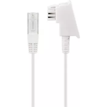 Goobay 60672 cabo de telefone 10 m branco (60672)