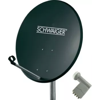 Sistema de satélite SCHWAIGER SPI5501SET4 — conjunto para 4 participantes, pacote completo
