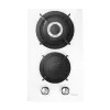 Placa de fogão a gás ISEASY MGBG-312A, 2 bicos (branca)