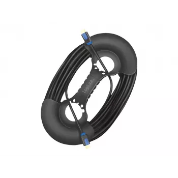 Organizador de cabos LogiLink KAB0068 universal preto polipropileno 1 unid.