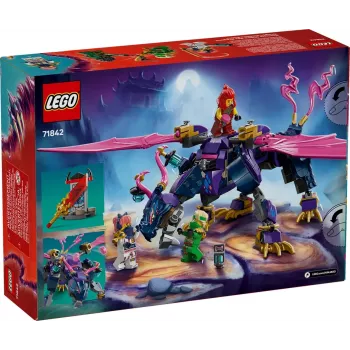 Brinquedo de construção LEGO NINJAGO 71842 Rontu o Dragão Mestre — 381 peças, 4 minifiguras, modelo de exposição 130 mm