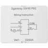 Relé inteligente Shelly Plug & Play PbS Ogemray 25A Relé para grandes aparelhos máx 25A Função de medição WLAN Lan BT