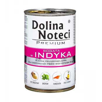 DOLINA NOTECI Premium Rico em peru - Alimento húmido para cães - 400 g