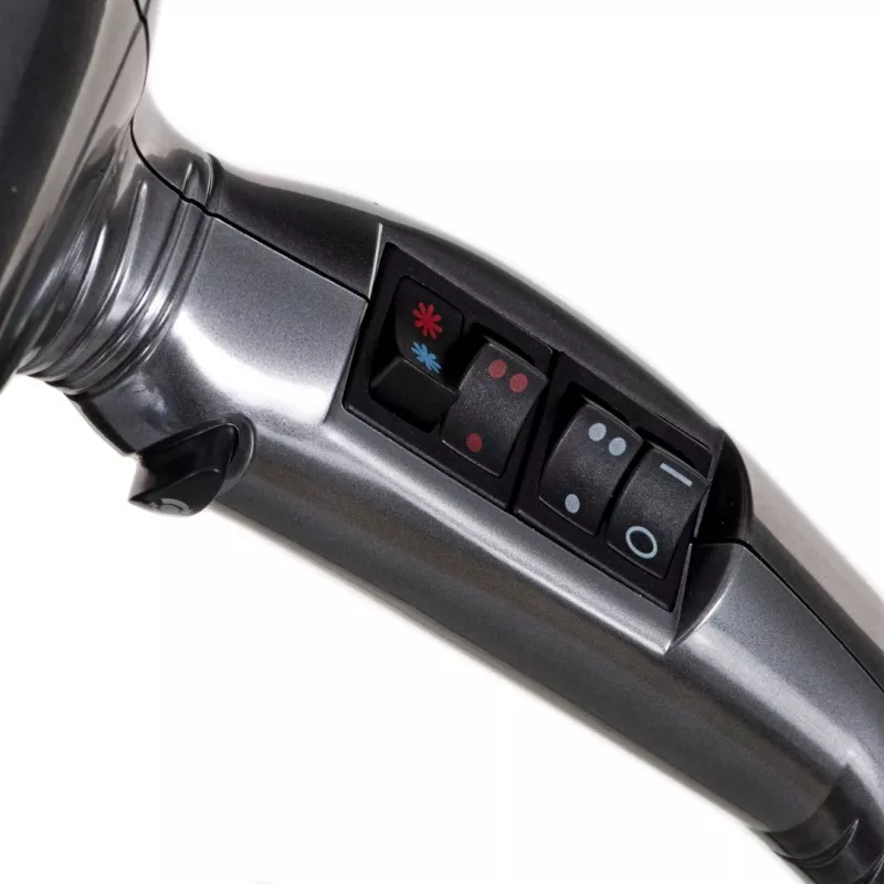 BaByliss Pro Digital cinzento, prateado 2200 W