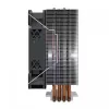 Dissipador de CPU SAVIO SAVGCOVORTEXX2ARGB com 4 heatpipes, ventoinha ARGB de 120 mm, preto