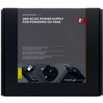 Fonte de alimentação para interiores Noctua NV-PS1 90-264V arrefecimento passivo preto