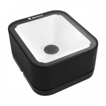 Leitor 2D Newland FR2780 Urchin USB branco – leitor de códigos de barras 2D manual, interface USB