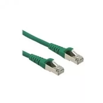 ROLINE - Cabo de rede - RJ-45 (M) para RJ-45 (M) - 1 m - SFTP, PiMF - CAT 6a - Verde (21.15.2831)
