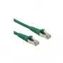 ROLINE - Cabo de rede - RJ-45 (M) para RJ-45 (M) - 1 m - SFTP, PiMF - CAT 6a - Verde (21.15.2831)