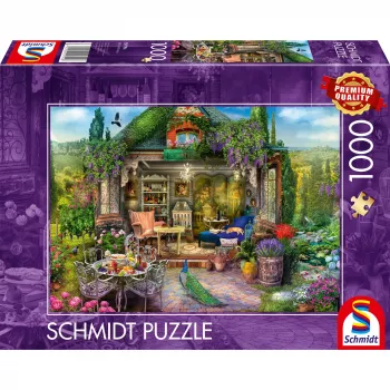 Casa de jardim Glück in den Weinbergen, puzzle 1000 peças