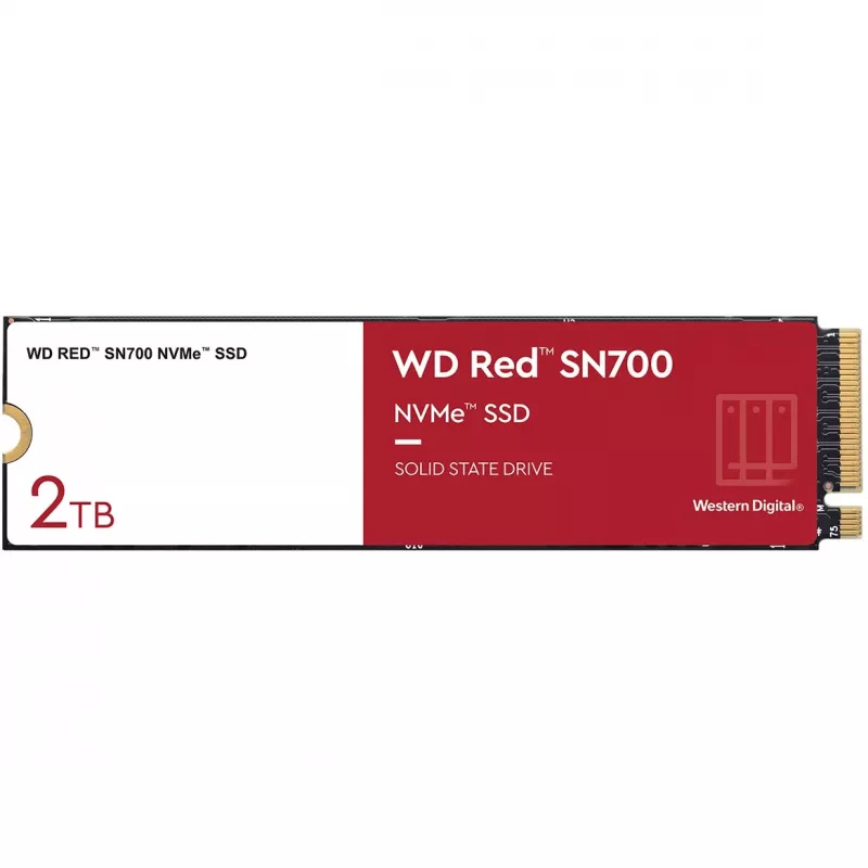 Unidade SSD Western Digital SN700 2 TB M.2 PCIe 3.0 NVMe NAS