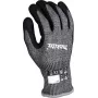 Luvas de trabalho P-84713, tam. M (8), resistência ao corte F/7 (preto/cinzento, 1 par)
