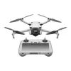 DJI Mini 3 Fly More Combo (DJI RC) drone com câmara, quadricóptero de 4 rotores, CMOS de 12 MP 1/1,3", f/1,7, 4K HDR, até 38 min de autonomia de voo, menos de 249 g, cinzento