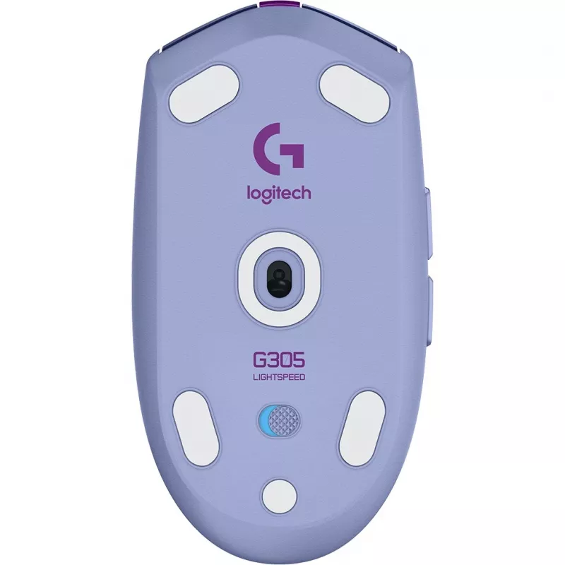 Rato gaming sem fios Logitech G305 LIGHTSPEED – LILÁS – EWR2