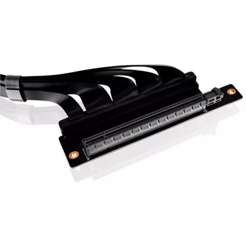 Thermaltake cabo riser PCI-E 4.0 duplo de 90 graus, 40 cm, preto
